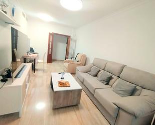 Living room of Flat for sale in Málaga Capital  with Air Conditioner, Parquet flooring and Terrace