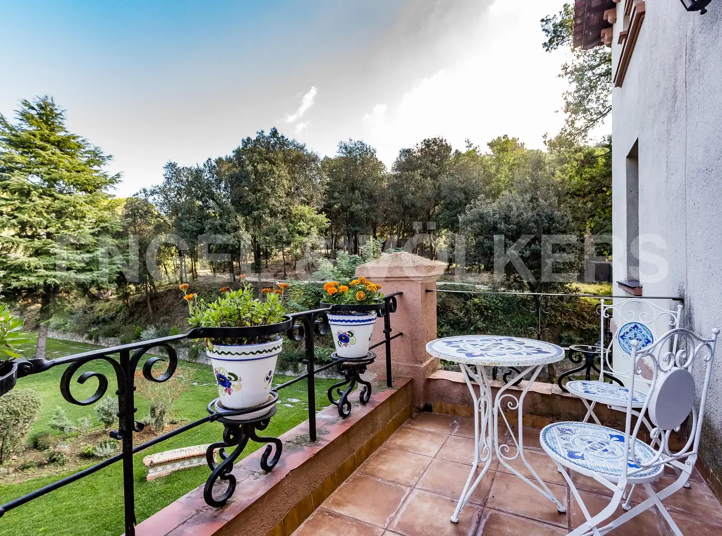 Terrace of Country homes for sale in Llinars del Vallès  with Air Conditioner, Heating and Private garden