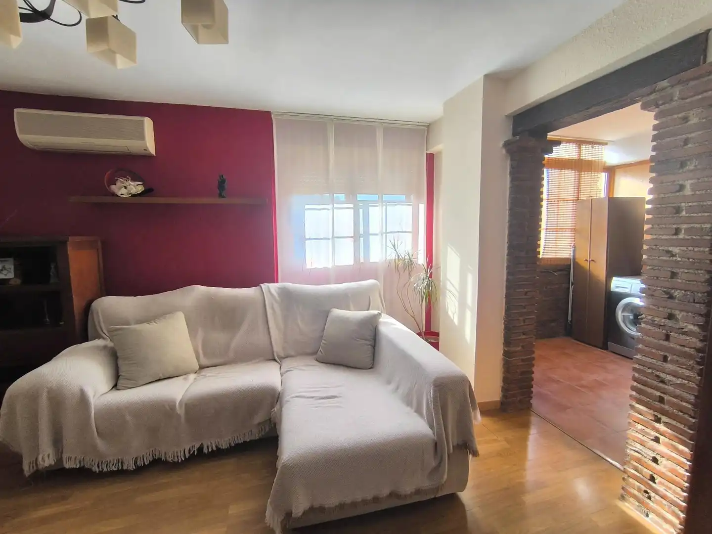 Sala d'estar de Pis en venda en Málaga amb Aire condicionat, Calefacció i Moblat