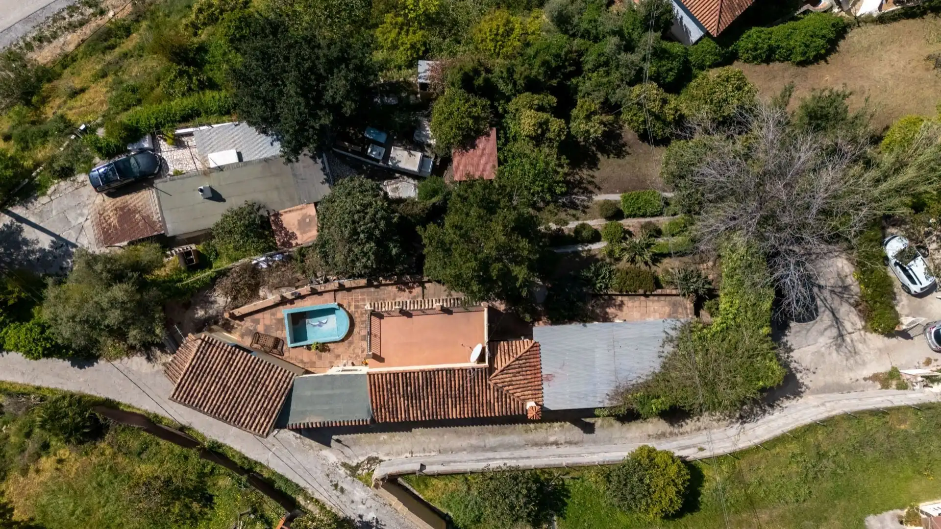 Vista exterior de Finca rústica en venta en Ojén con Trastero y Piscina
