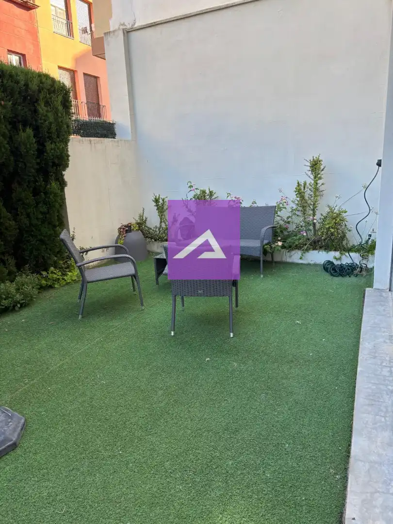 Terrassa de Casa adosada en venda en Sueca amb Aire condicionat, Jardí privat i Terrassa