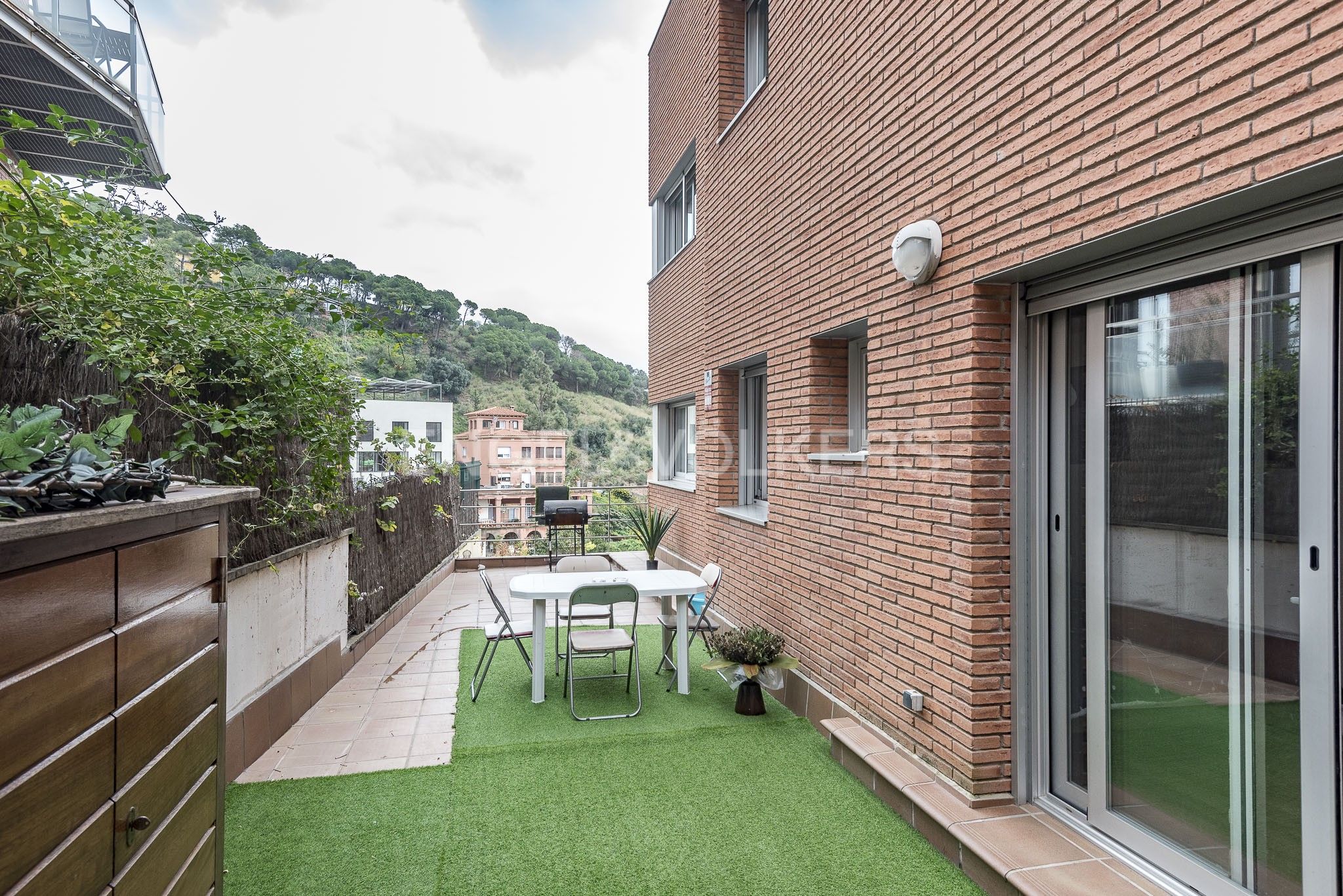 Terrace of Apartment for sale in  Barcelona Capital  with Air Conditioner, Heating and Private garden