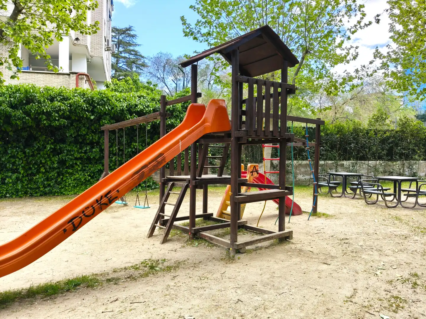 Jardín de Piso en venta en Madrid con Aire acondicionado, Calefacción y Parquet