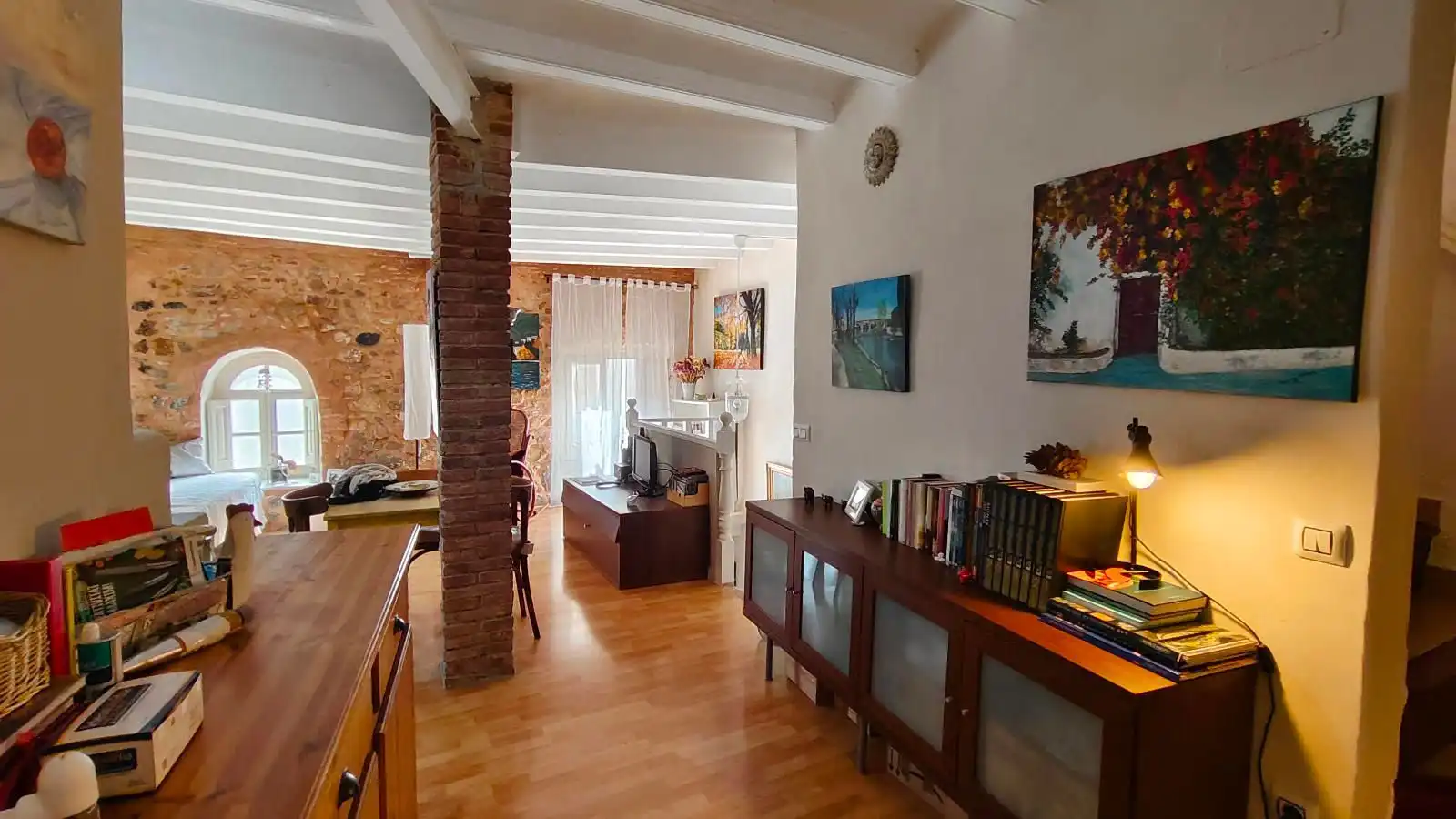 Sala d'estar de Casa adosada en venda en Tossa de Mar amb Terrassa