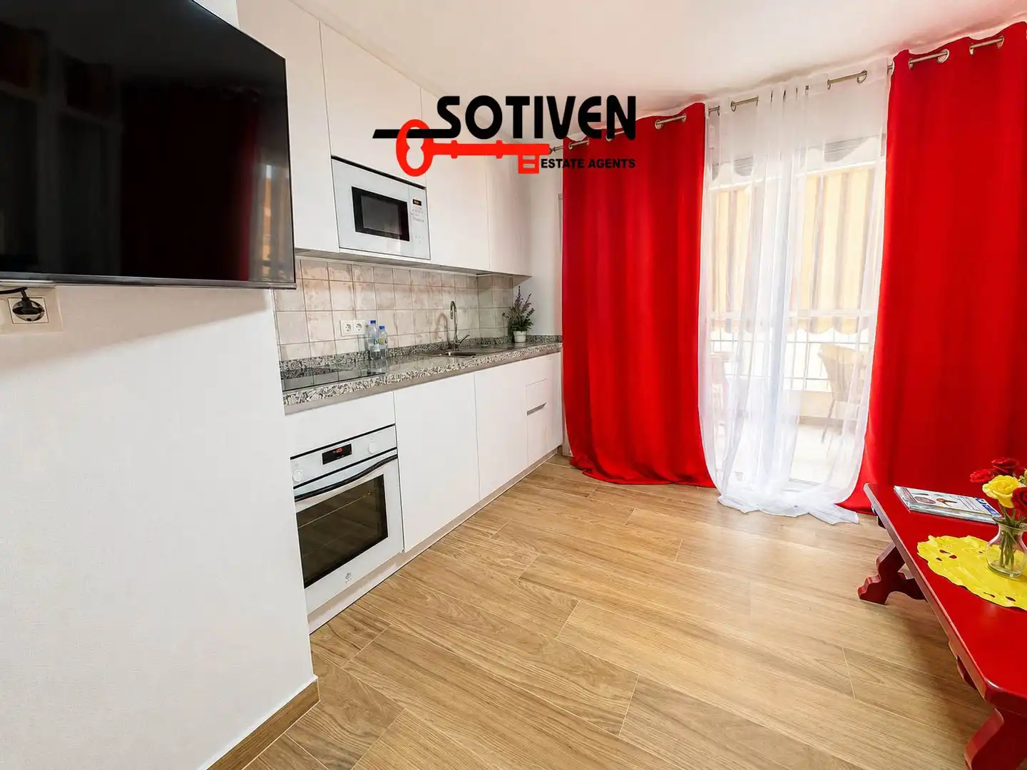 Kitchen of Apartments for rent in Arona  with Terrace, Balcony and Community pool