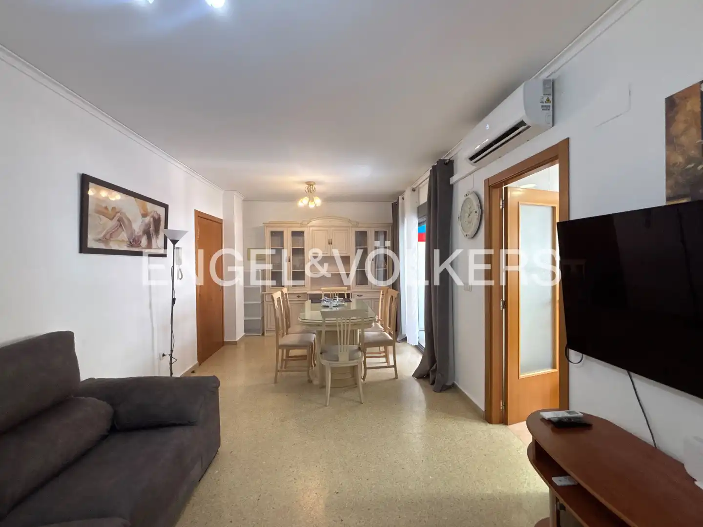 Esszimmer von Wohnung zur Miete in Sagunto / Sagunt mit Klimaanlage, Heizung und Möbliert