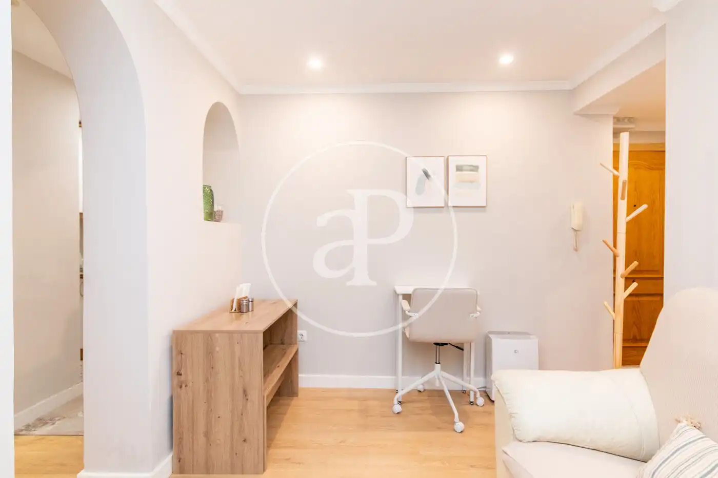 Bedroom of Flat for rent in Madrid  with Air Conditioner, Heating and Furnished