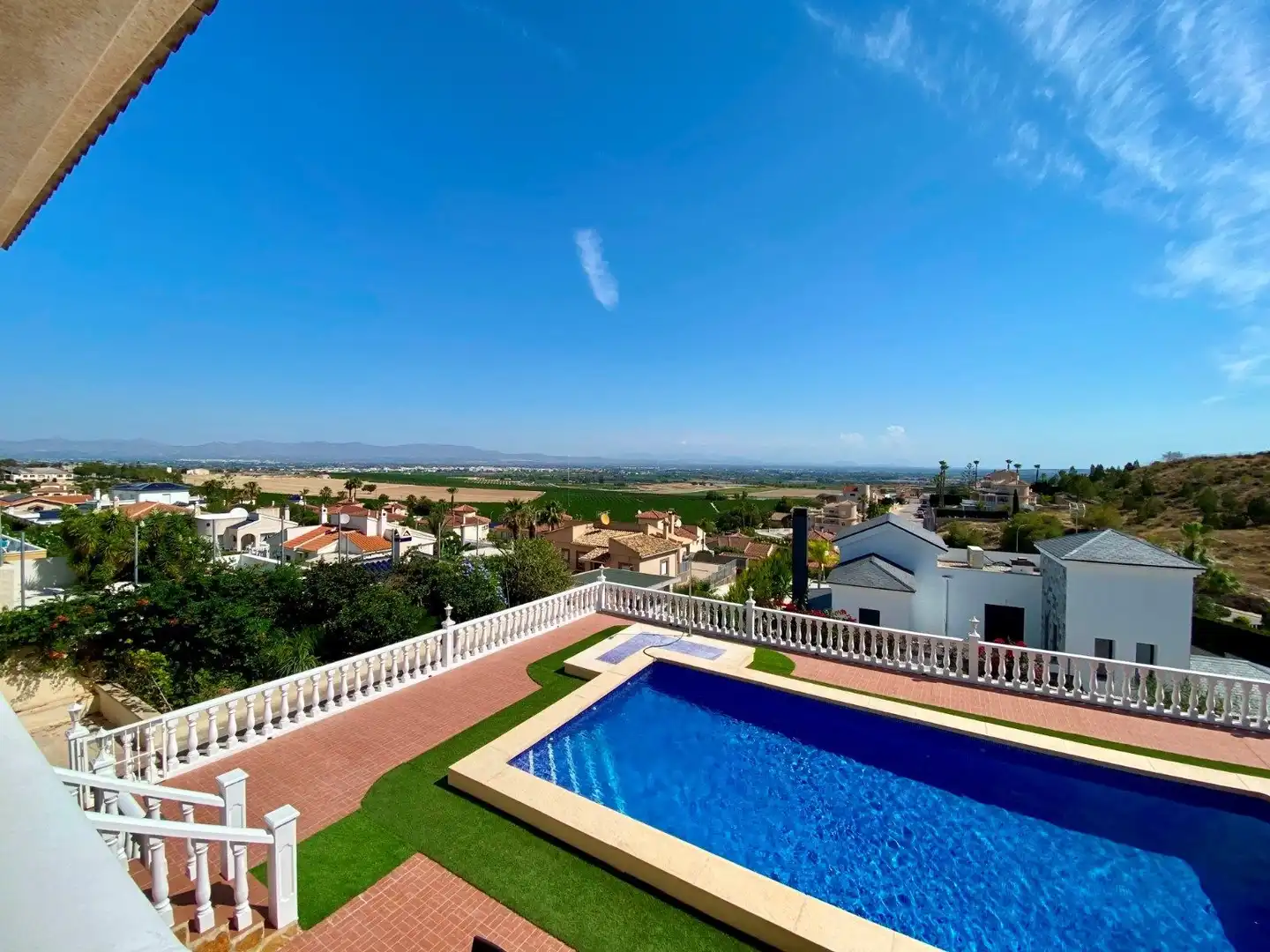Piscina de Casa o chalet en venta en Almoradí con Jardín privado, Terraza y Piscina