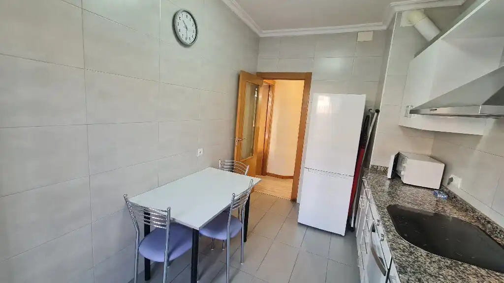 Kitchen of Flat for rent in  Logroño  with Heating, Parquet flooring and Terrace