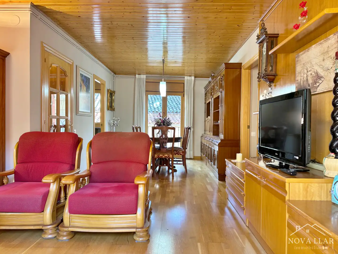 Sala de estar de Piso en venta en Ribes de Freser con Calefacción y Horno