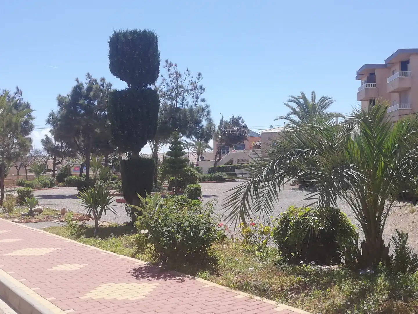 Vista exterior de Casa adosada de alquiler en Murcia con Aire acondicionado, Amueblado y Se aceptan mascotas