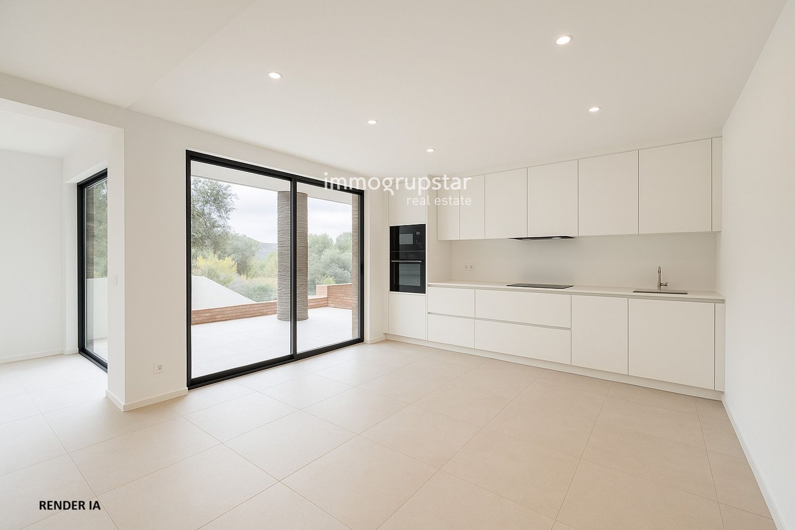 Küche von Haus oder Chalet zum verkauf in Calonge i Sant Antoni mit Klimaanlage, Heizung und Terrasse