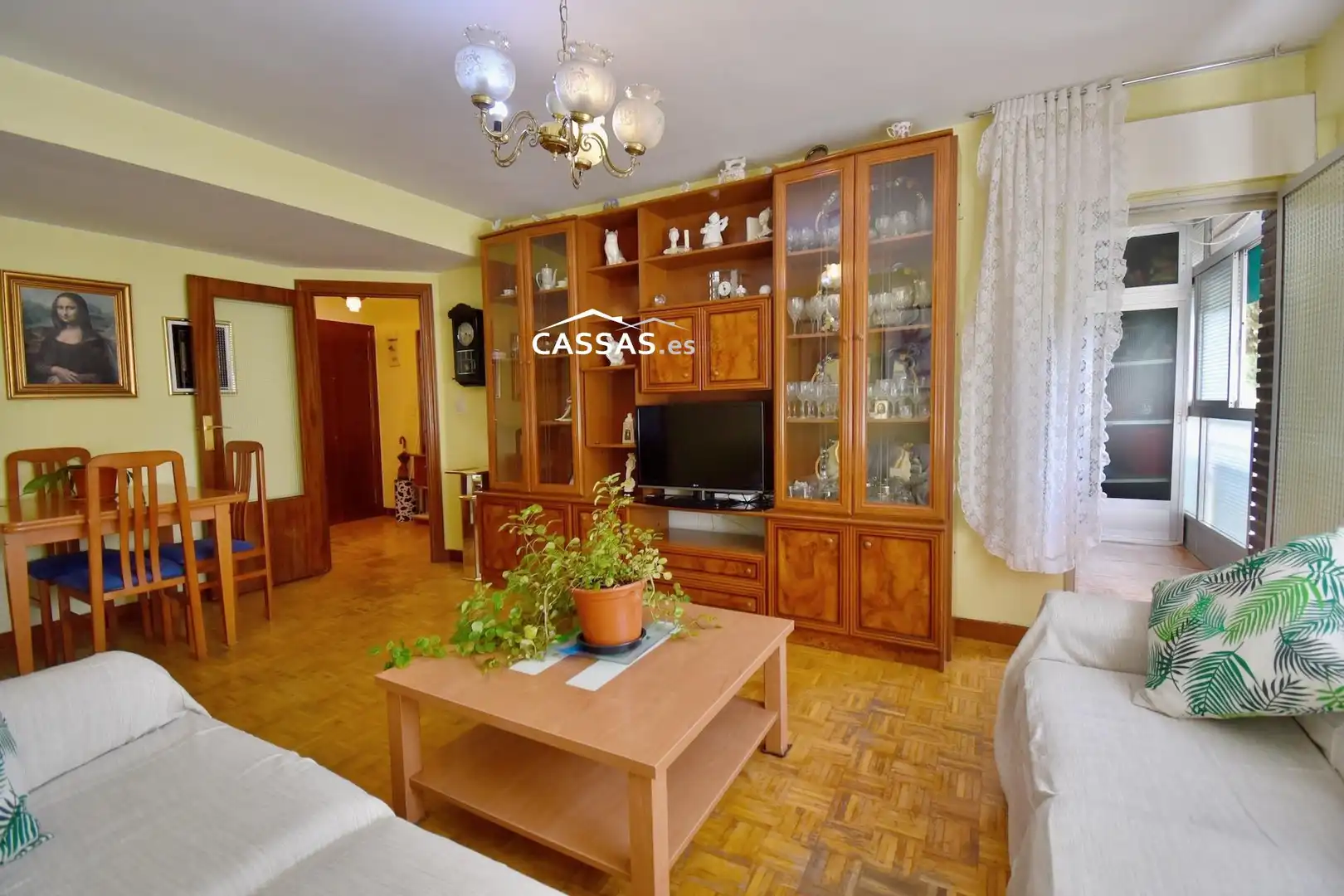 Sala de estar de Piso en venta en Torrejón de Ardoz con Parquet y Terraza