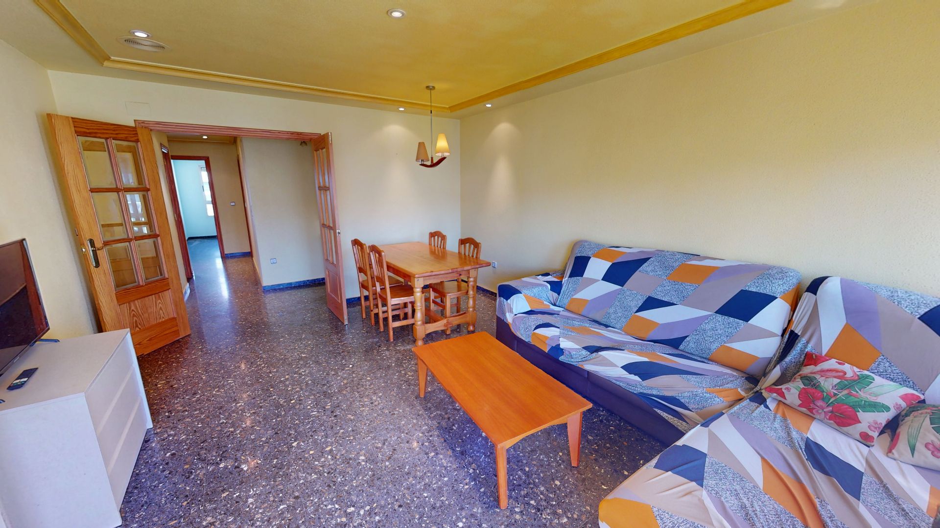 Sala de estar de Piso en venta en Elche / Elx con Aire acondicionado, Horno y Balcón
