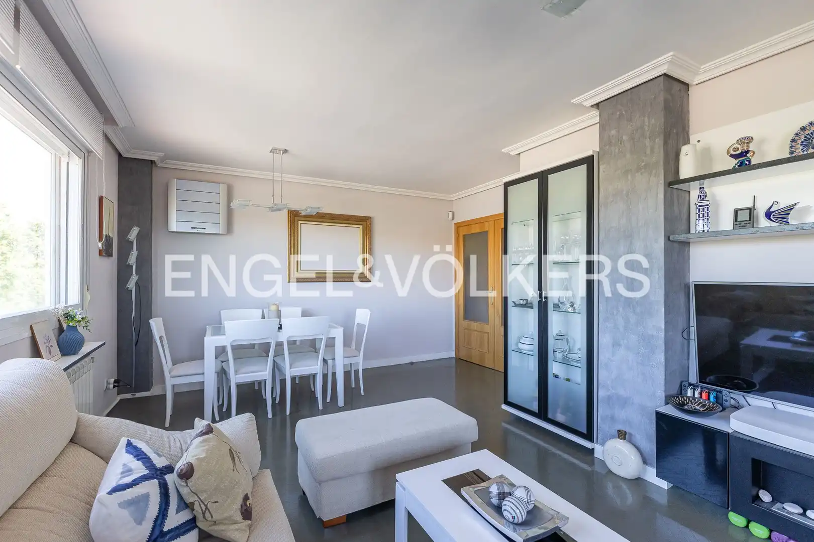 Sala de estar de Piso de alquiler en Leganés con Aire acondicionado, Calefacción y Terraza