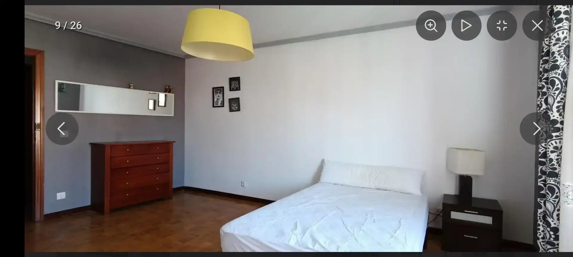 Dormitori de Pis per a compartir en León Capital  amb Parquet, Moblat i Forn