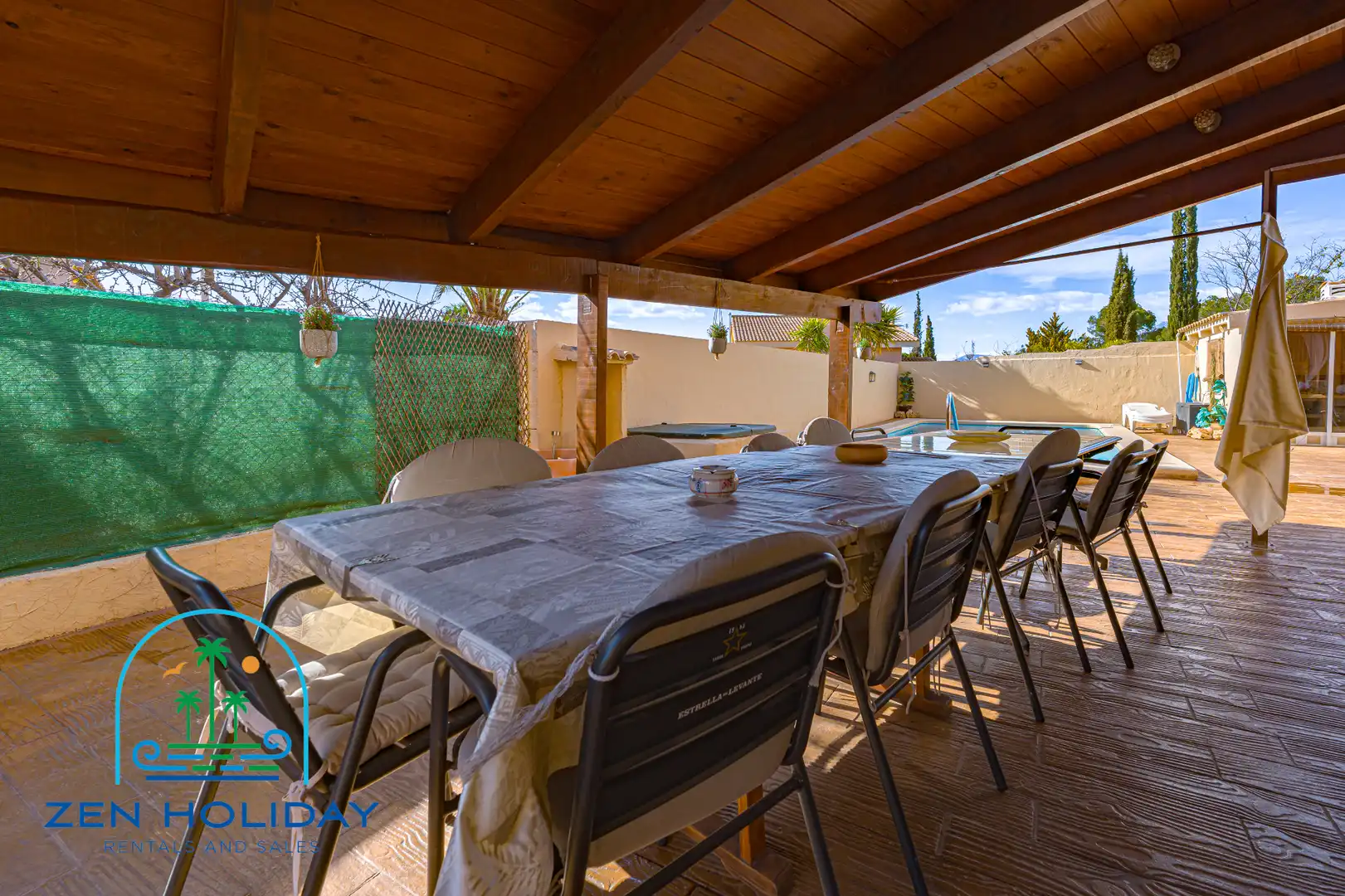 Jardín de Casa adosada en venta en Busot con Aire acondicionado, Calefacción y Jardín privado