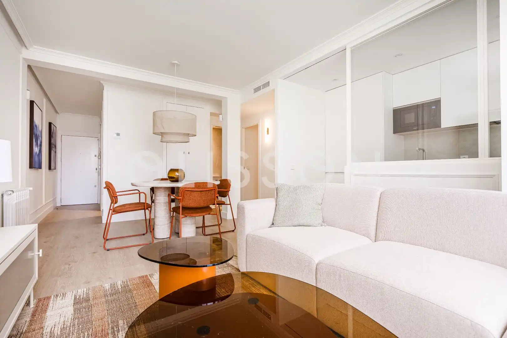 Wohnzimmer von Wohnungen zum Verkauf in Madrid mit Klimaanlage, Heizung und Möbliert