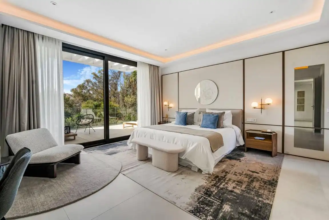 Bedroom of Houses for sale in Marbella  with Air Conditioner, Heating and Private garden