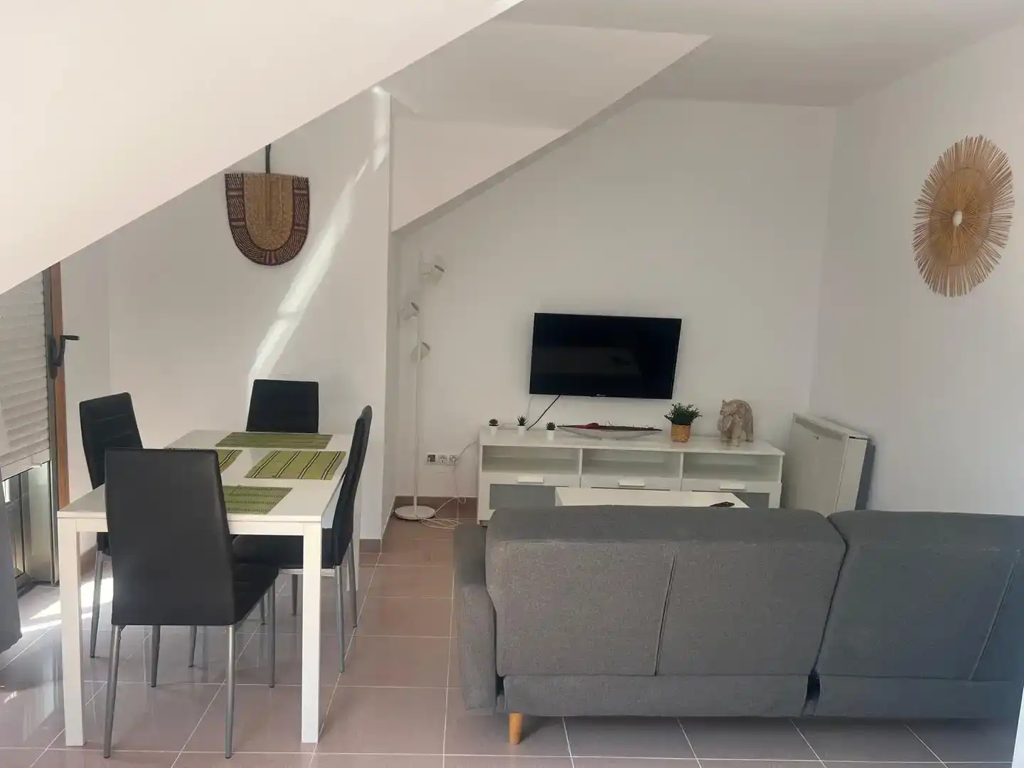 Sala d'estar de Àtic en venda en Ares
