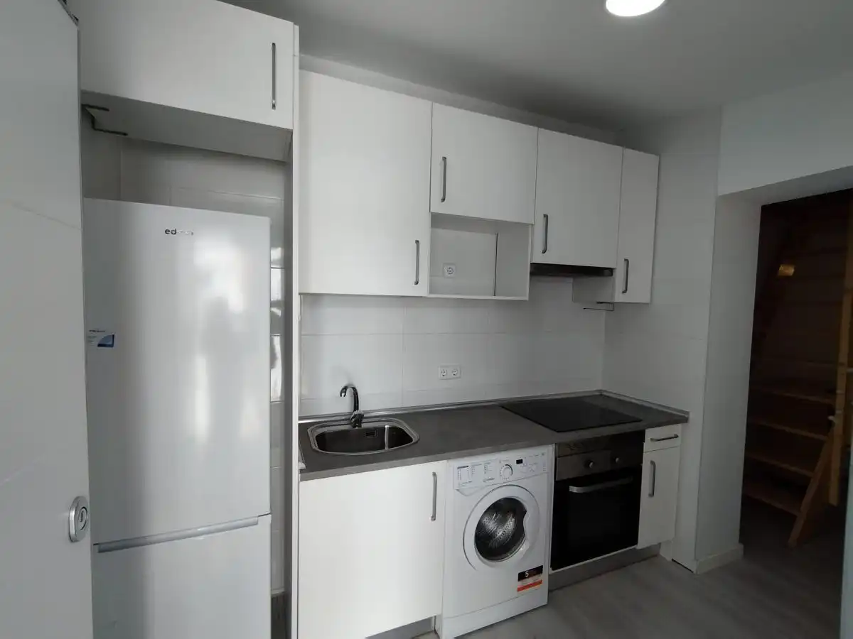Kitchen of Apartments for rent in Madrid  with Air Conditioner, Heating and Furnished