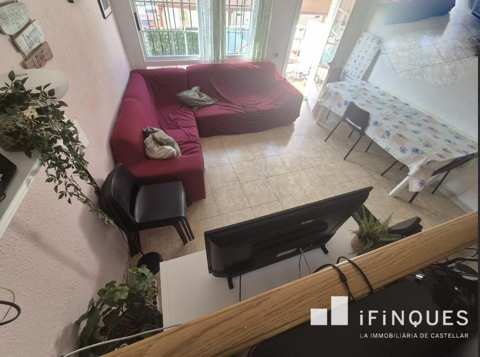 Living room of House or chalet for sale in Sabadell  with Air Conditioner, Heating and Terrace