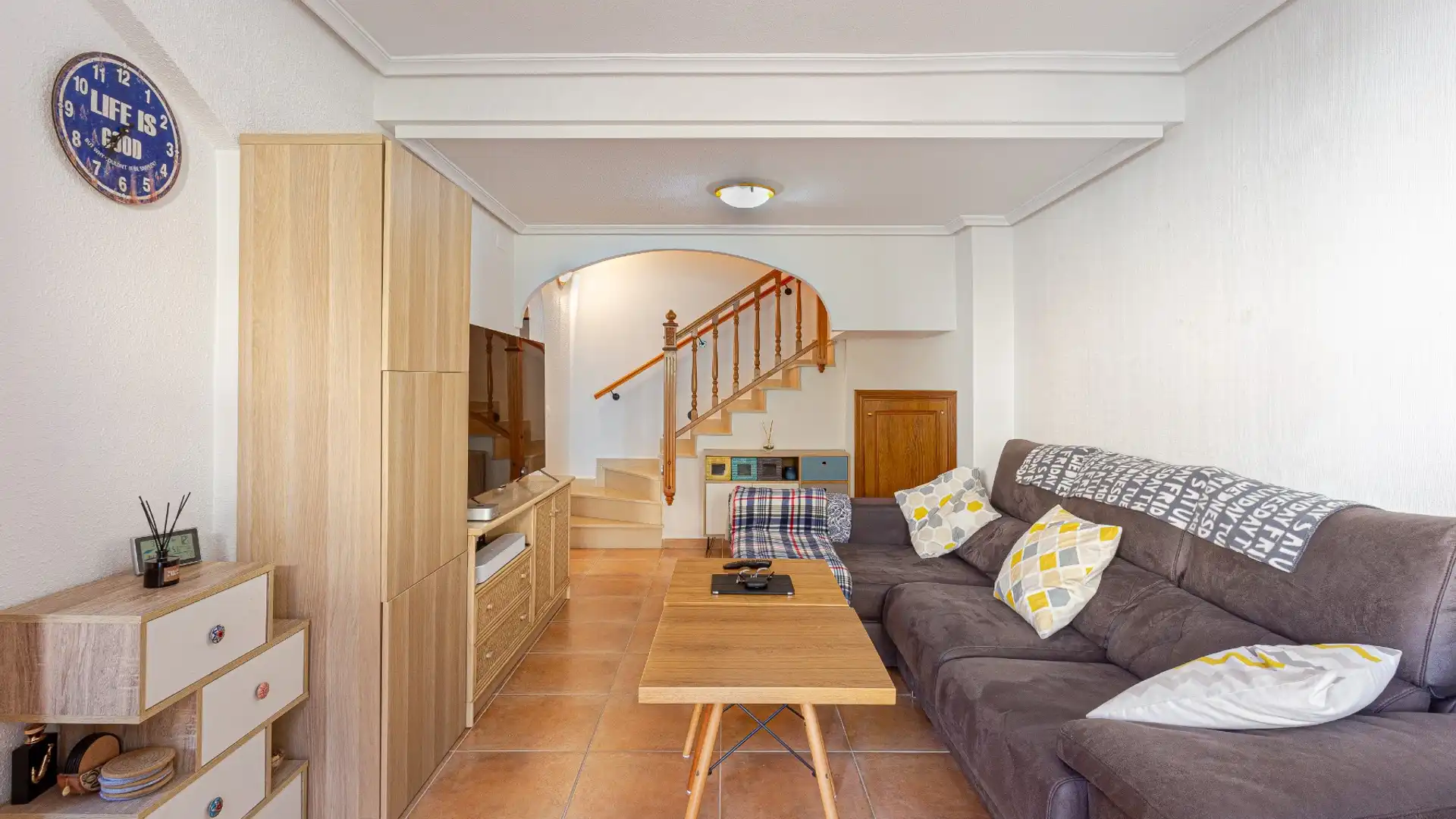 Sala de estar de Casa o chalet en venta en Pilar de la Horadada con Trastero