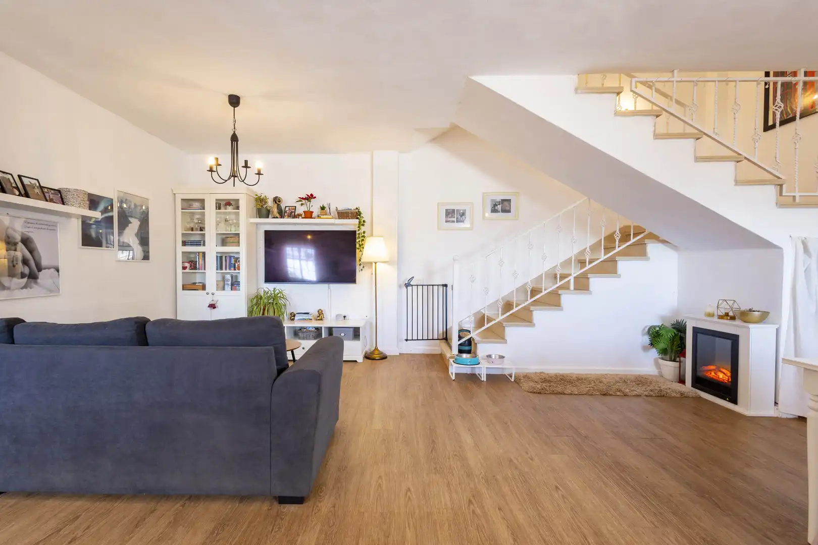 Sala de estar de Casa adosada en venta en San Cristóbal de la Laguna con Jardín privado y Terraza