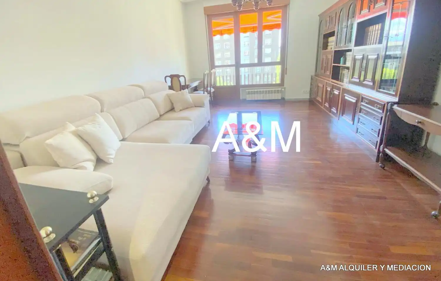 Living room of Flat for rent in Vitoria - Gasteiz  with Heating, Parquet flooring and Terrace