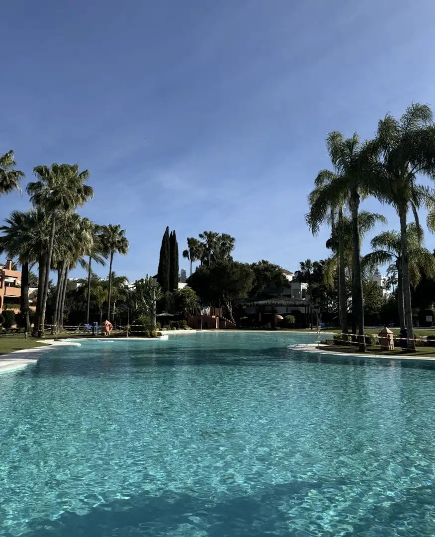 Exterior view of Ground floor for sale in Marbella  with Air Conditioner, Heating and Terrace