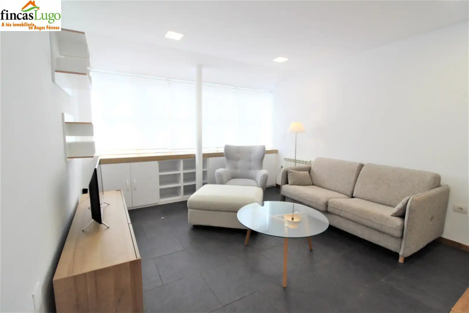 Sala de estar de Estudio en venta en Lugo Capital con Calefacción y Amueblado