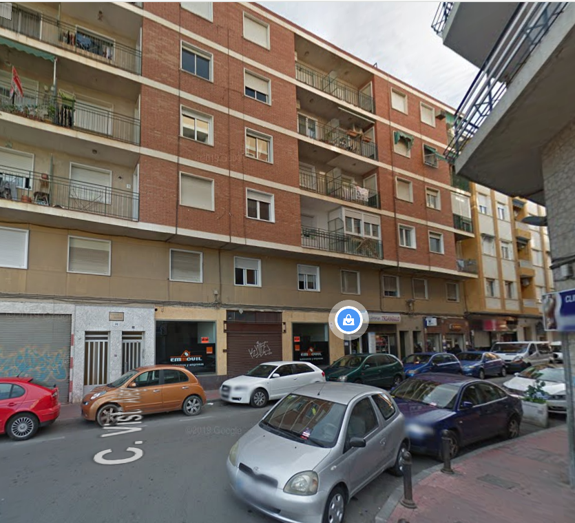 Vista exterior de Piso en venta en  Murcia Capital
