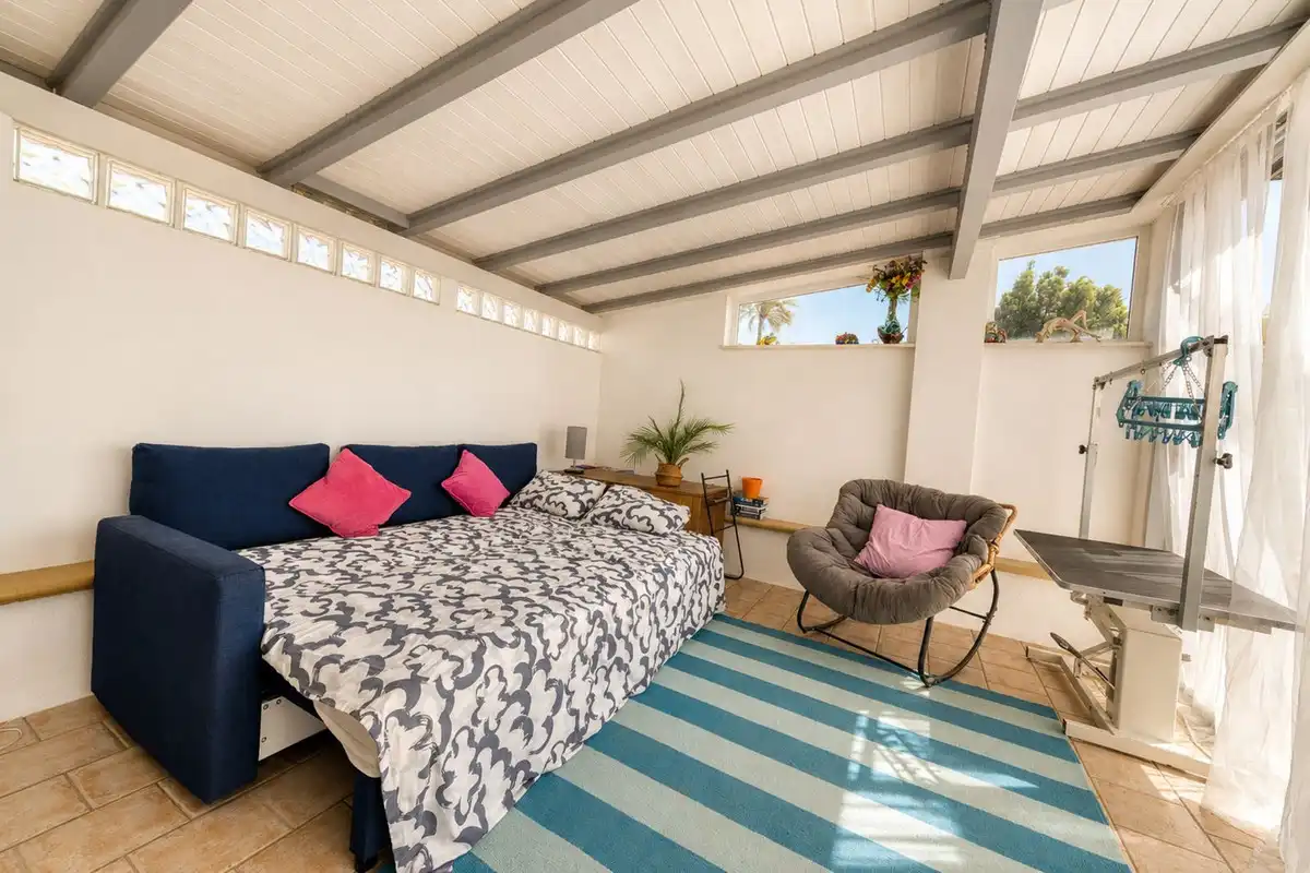 Habitación de Casa adosada en venta en Estepona con Aire acondicionado, Jardín privado y Terraza
