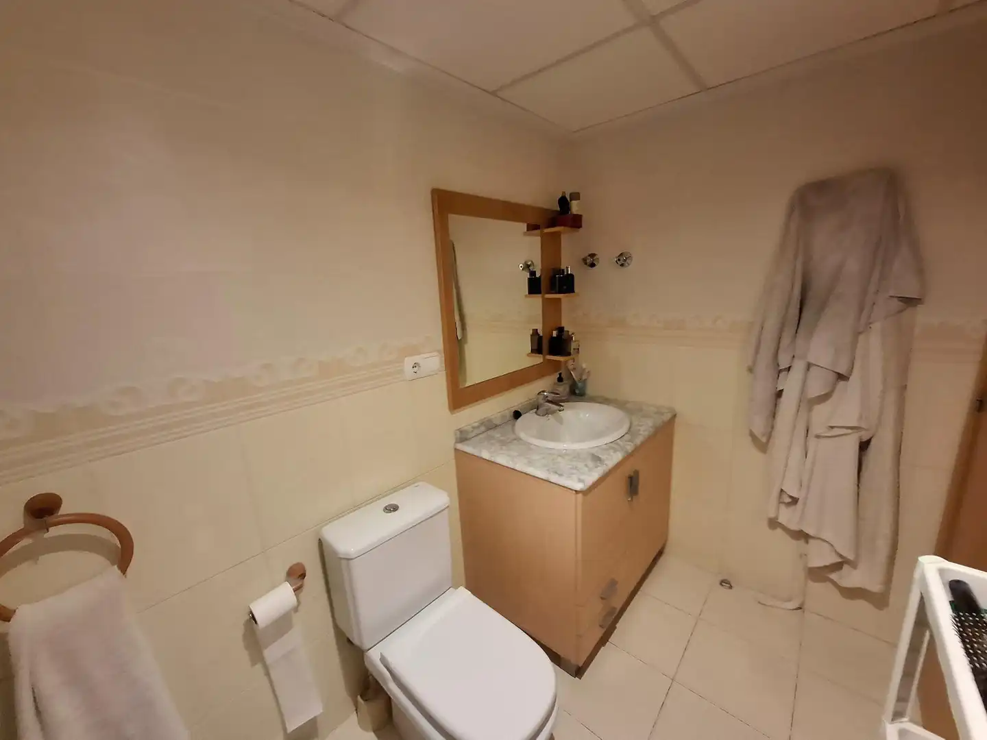 Baño de Dúplex en venta en L'Olleria con Balcón