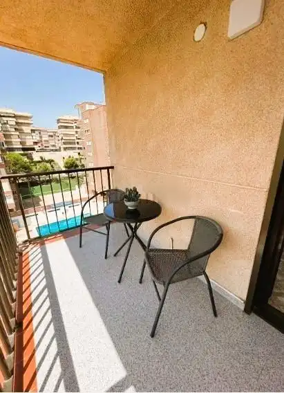 Balcony of Flat for rent in Elche / Elx  with Air Conditioner, Heating and Terrace