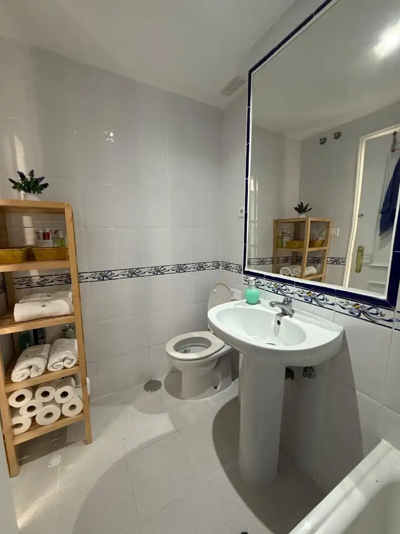 Baño de Apartamento en venta en Mijas con Aire acondicionado, Terraza y Amueblado