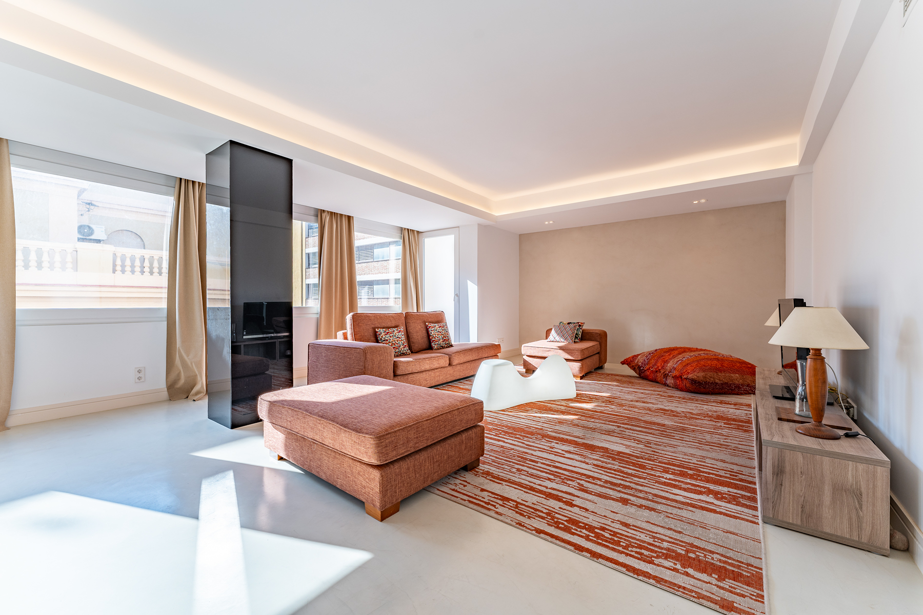 Living room of Apartment for sale in Málaga Capital  with Air Conditioner, Heating and Terrace