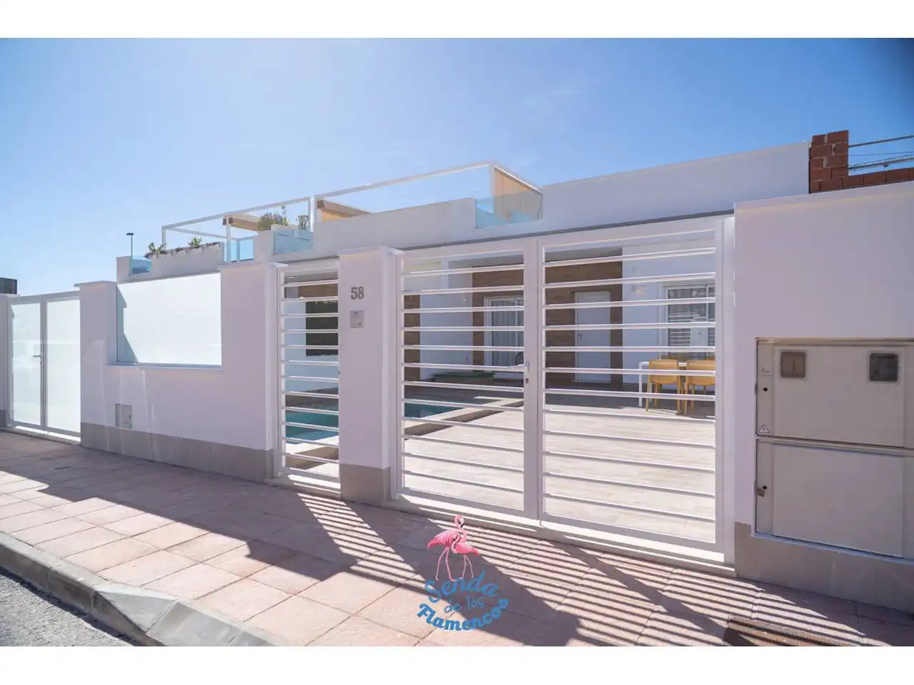 Außenansicht von Wohnung zum Verkauf in San Javier mit Klimaanlage, Terrasse und Schwimmbad