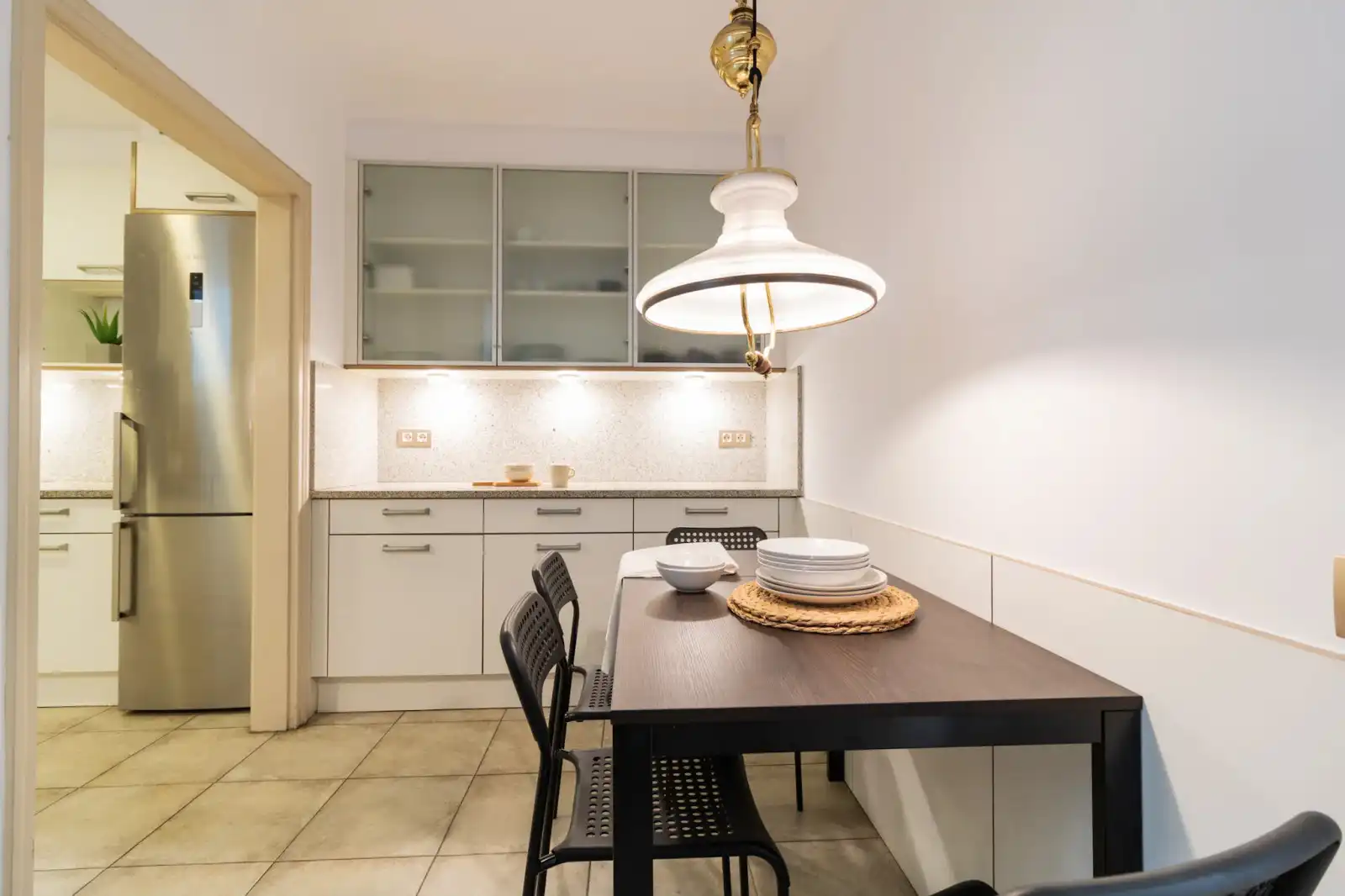 Kitchen of Flat for share in Sarrià - Sant Gervasi