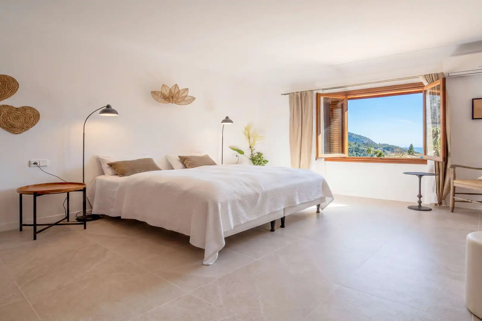Bedroom of Houses for sale in Valldemossa  with Air Conditioner, Terrace and Furnished