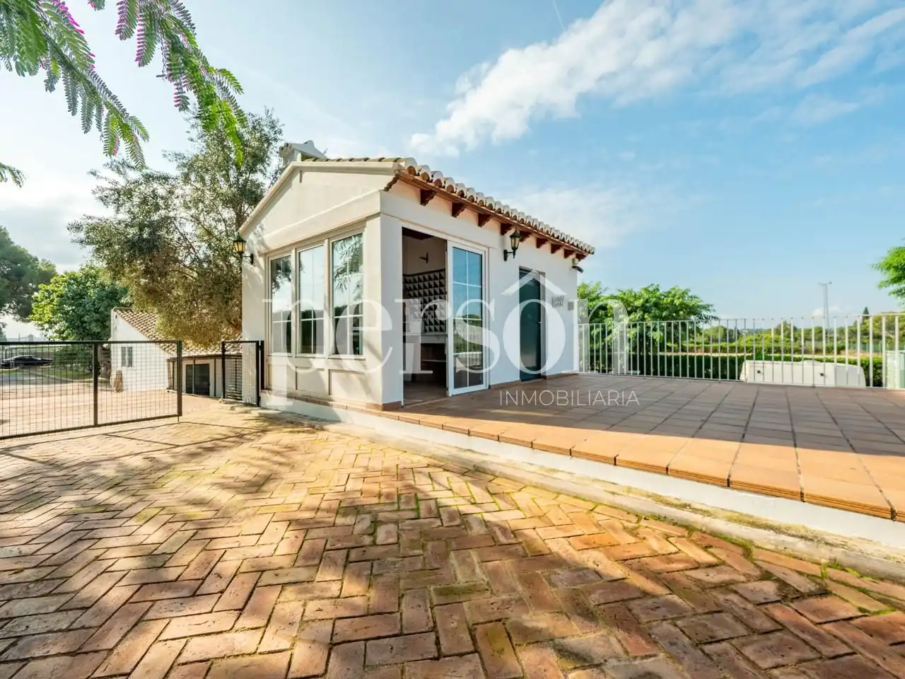 Terrassa de Finca rústica en venda en Bétera amb Aire condicionat, Calefacció i Jardí privat