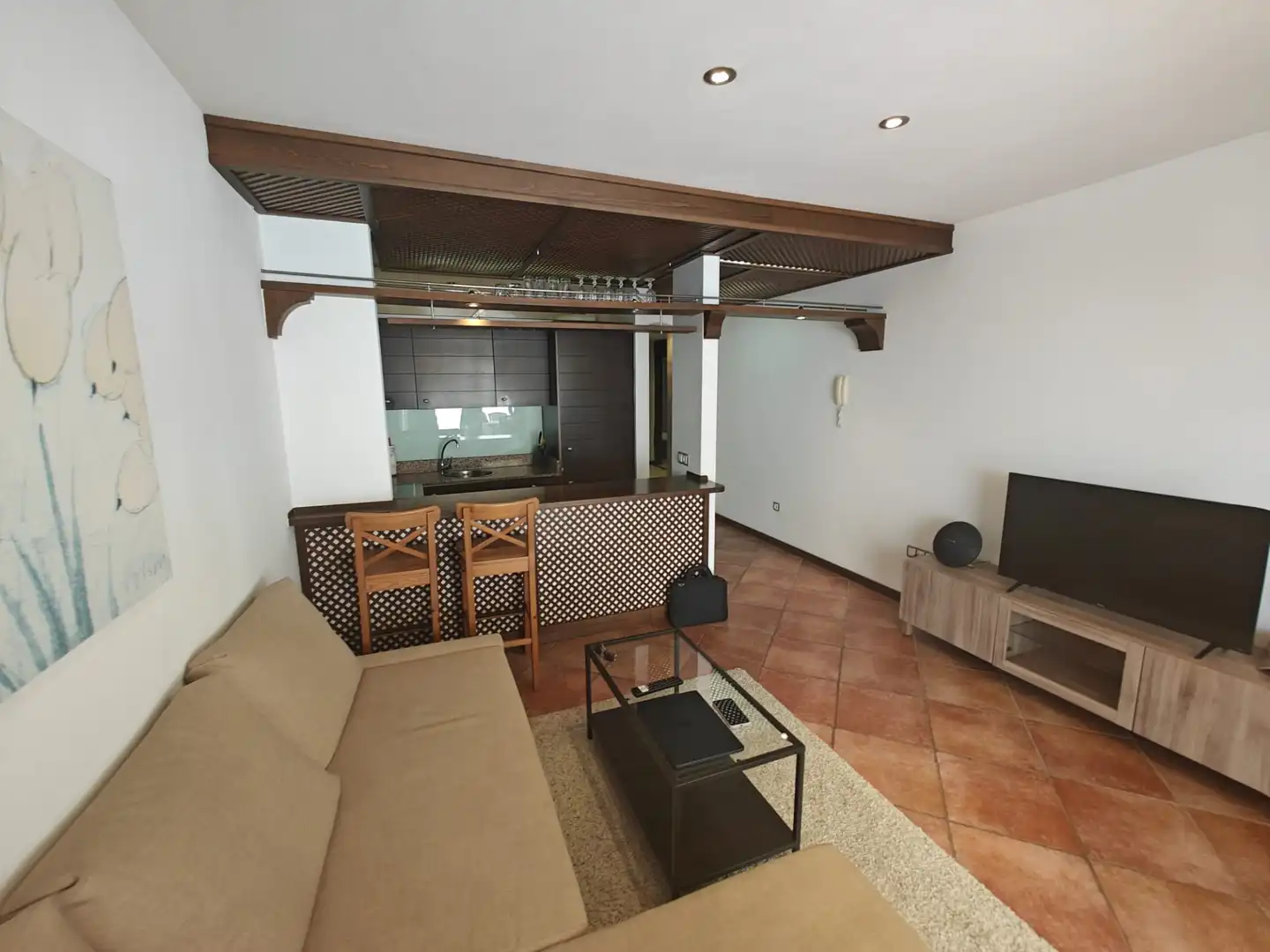 Living room of Apartments for sale in Adeje  with Terrace, Furnished and Oven