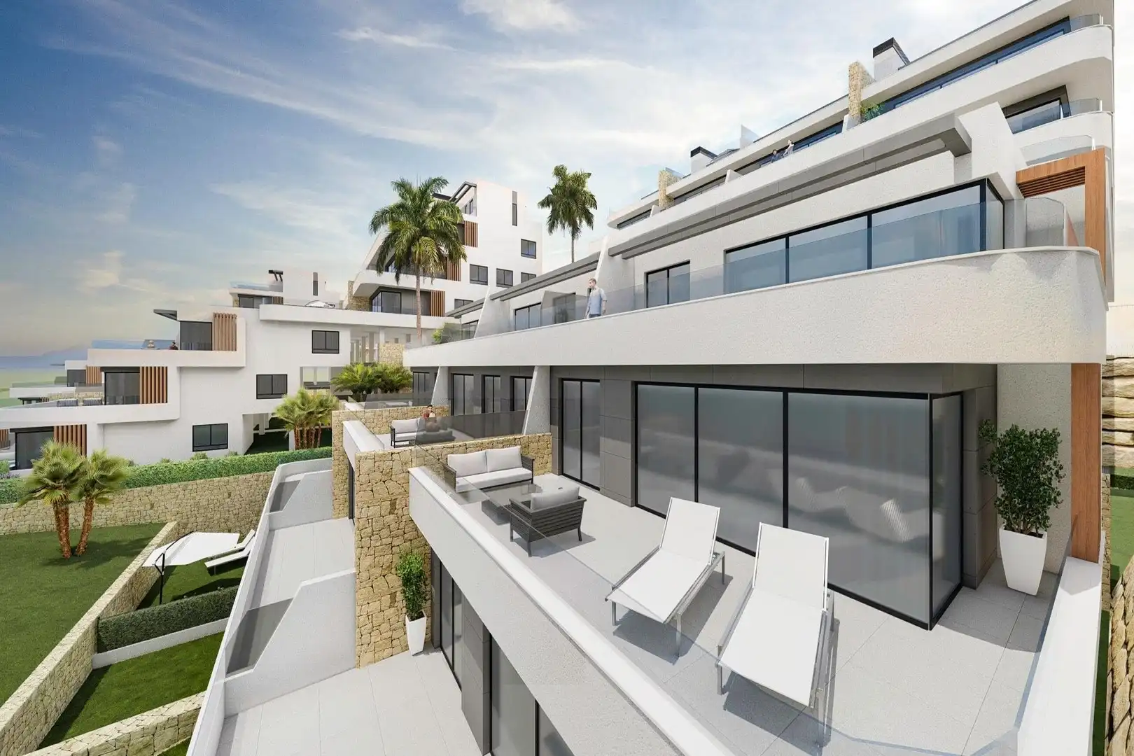 Apartament amb piscina en venda a Balcón de Finestrat - Terra Marina, imagen 8
