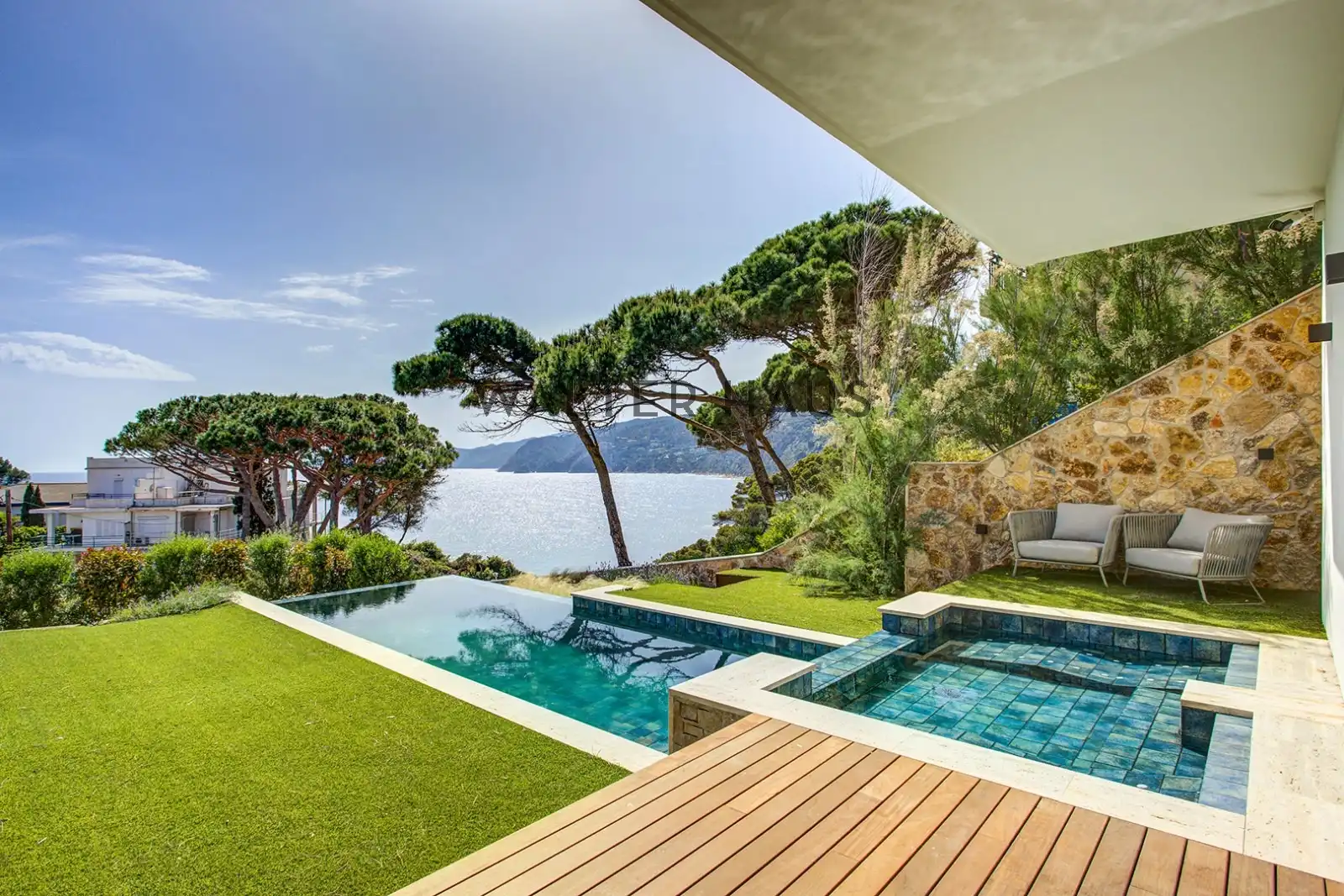 Terraza de Casa o chalet en venta en Sant Feliu de Guíxols con Aire acondicionado, Jardín privado y Terraza