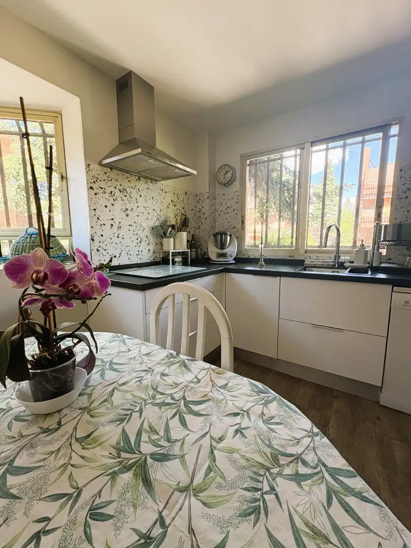 Kitchen of Detached homes for sale in Las Rozas de Madrid  with Heating, Private garden and Terrace