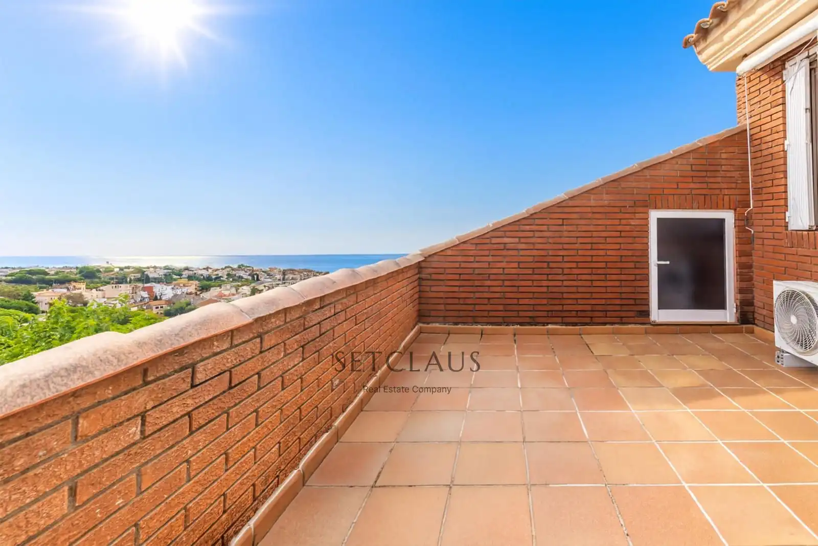 Terraza de Casa adosada en venta en Teià con Aire acondicionado, Calefacción y Jardín privado