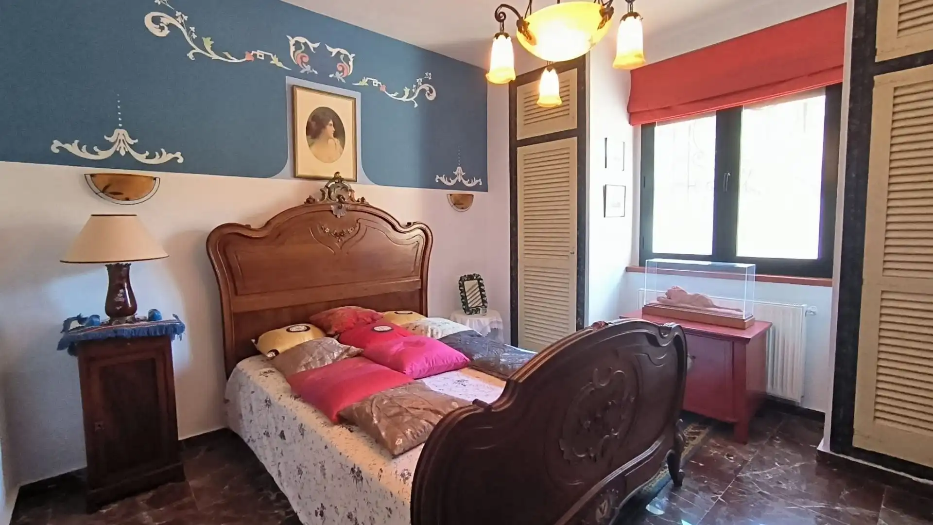 Bedroom of Houses for sale in El Castell de Guadalest  with Air Conditioner, Heating and Terrace