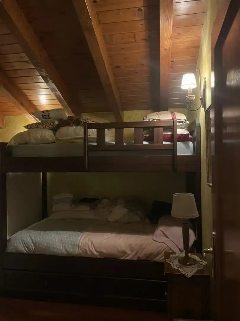 Dormitori de Casa adosada en venda en Prats i Sansor amb Jardí privat, Parquet i Traster