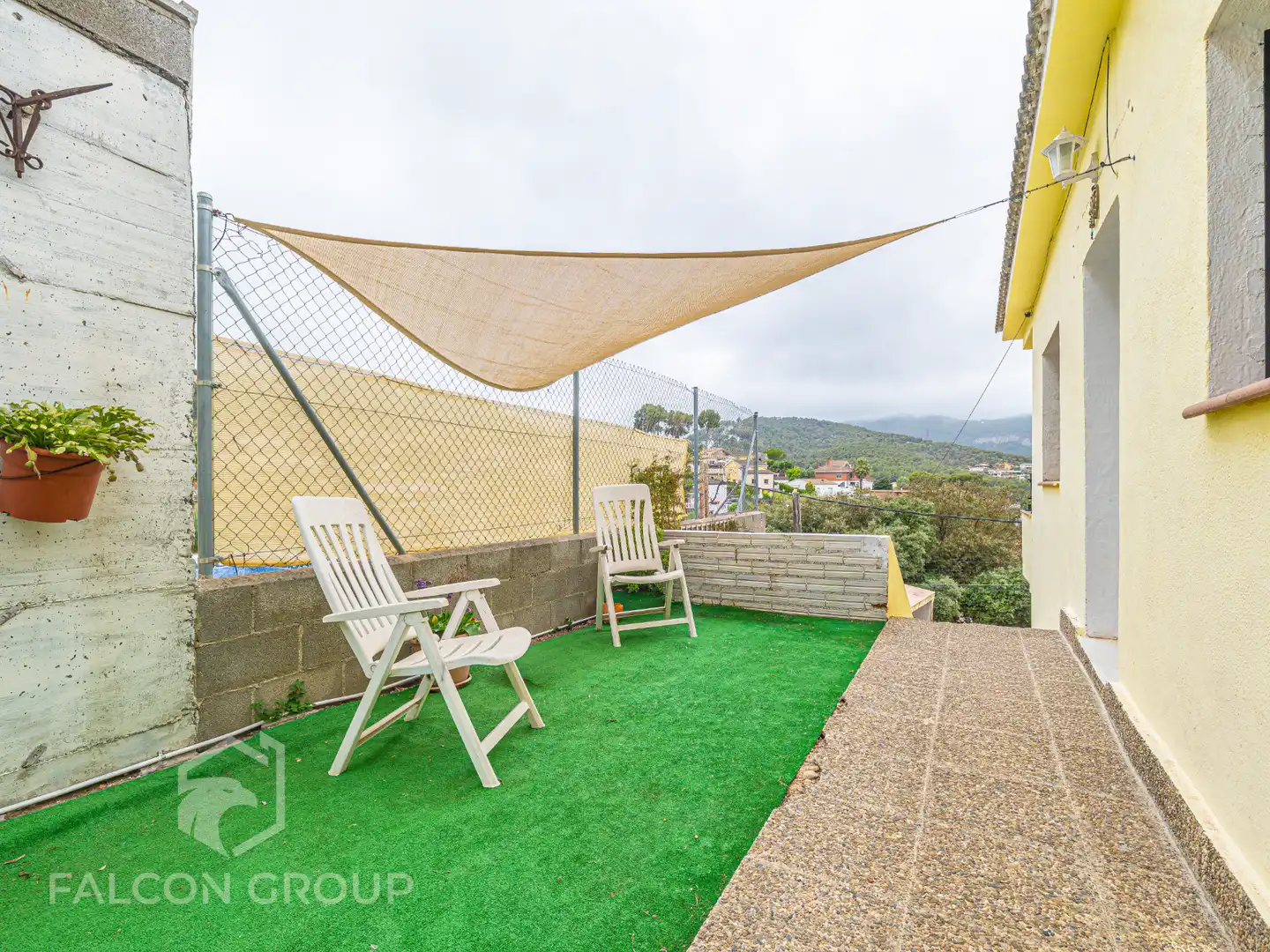 Terraza de Casa o chalet en venta en Canyelles con Jardín privado, Terraza y Piscina