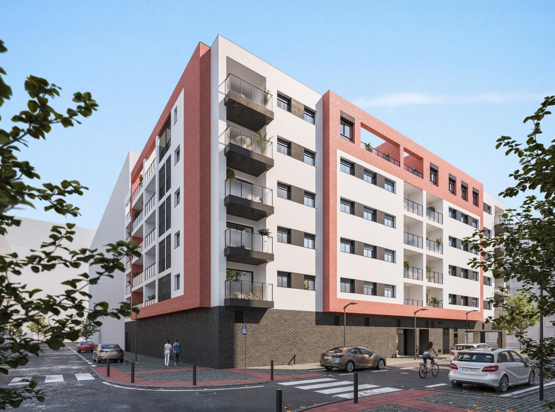 Exterior view of Flat for sale in Mislata  with Air Conditioner, Terrace and Storage room